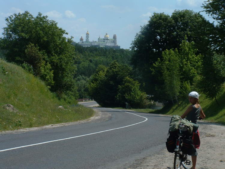 pikny widok na Poczajw... pniej pikna grka :)