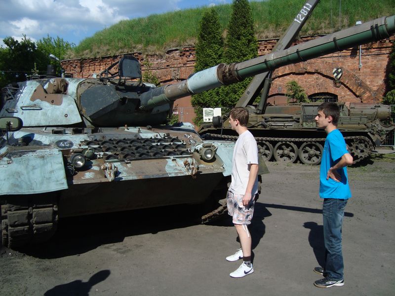 W przerwie poobiedniej zrobilimy wypad do pobliskiego Fortu Czerniakowskiego (oddzia Muzeum Wojska Polskiego).